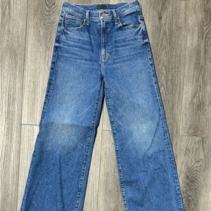 Mother The Ditcher Roller Zip Sneak Jeans Sz 23
